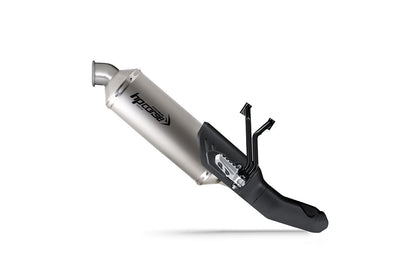 HP CORSE SP-1 SHORT Titanium Low Mount Slip-on Exhaust for the Ducati DesertX
