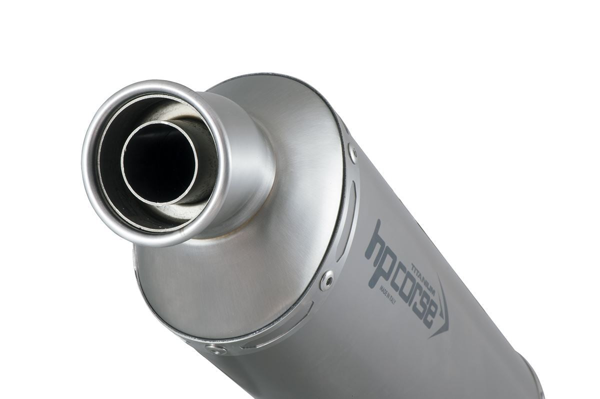 HP CORSE SP-1 350 2-into-1 Titanium Slip-on Exhaust for KTM 990 Adventure (06-14)