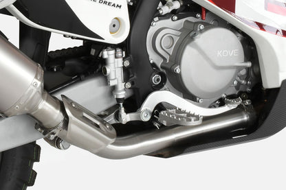 HP CORSE De-Cat Exhaust Link Pipe for Kove 450 Rally (2023+)