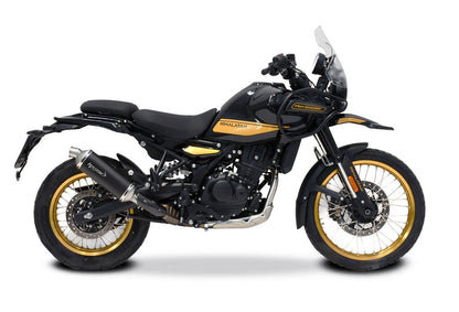 HP CORSE SP-1 SHORT BLACK CERAKOTE® SLIP ON for Royal Enfield Himalayan 450