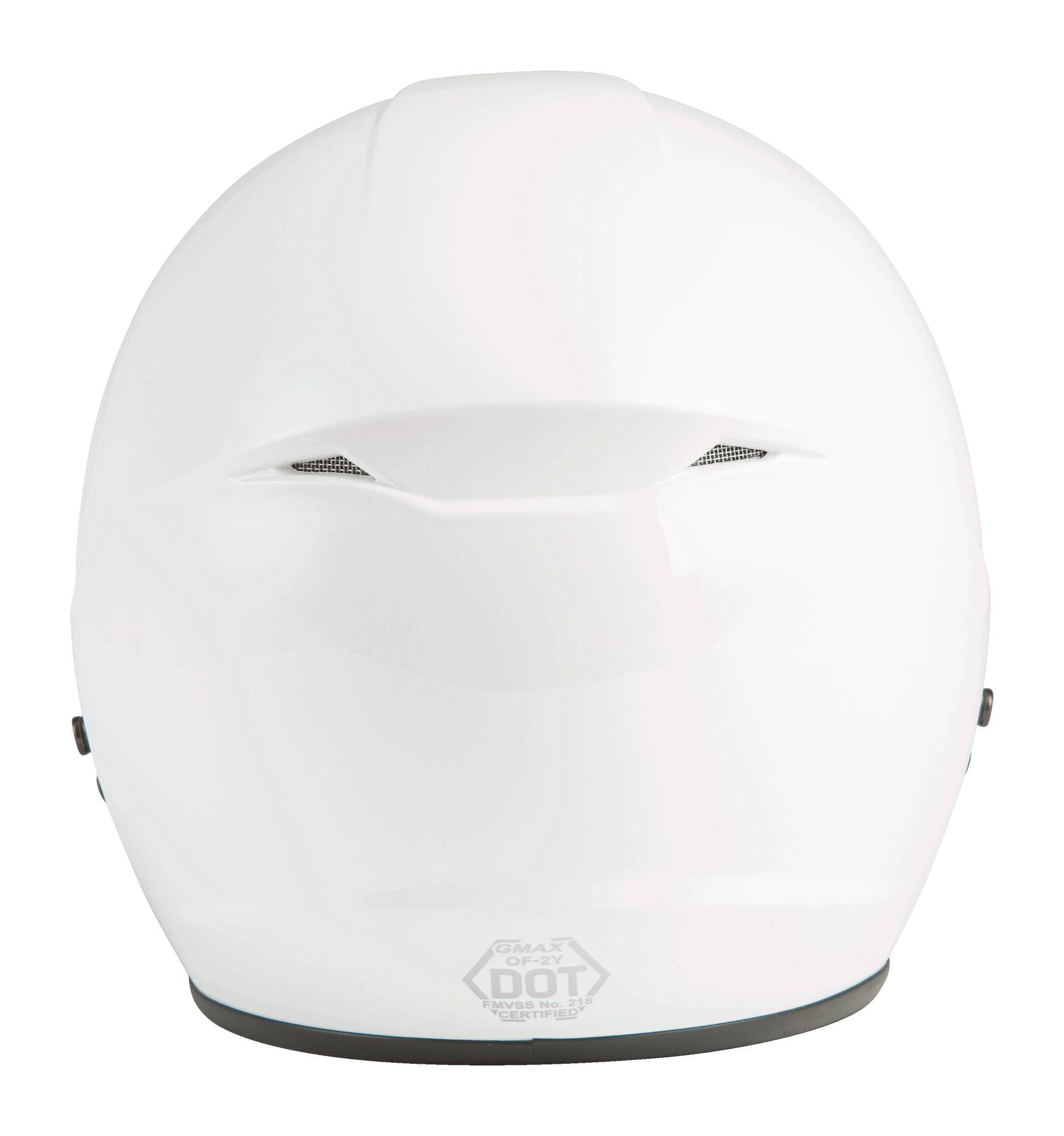 Of 2 Open Face Helmet White Lg