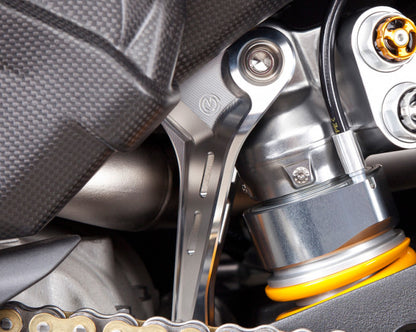 Motocorse Billet Aluminum Upper Rear Shock Support for Ducati Panigale / Streetfighter V4 / S / R / Speciale
