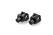 Footpeg Adapter Black Kaw