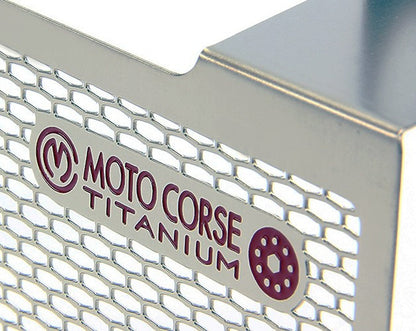 Motocorse Titanium Radiator and Oil Cooler Guards for MV Agusta Brutale 675/800  Dragster 800  Rivale  Stradale  & Turismo Veloce