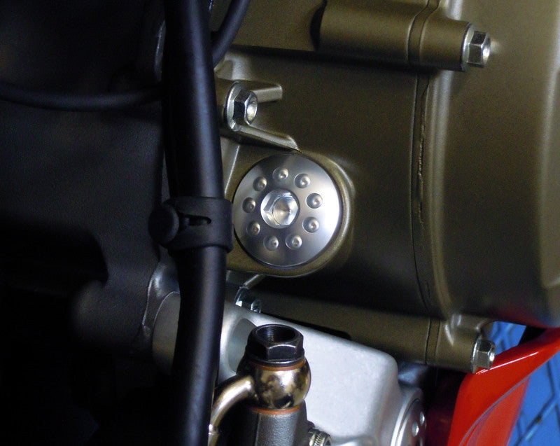 Motocorse billet Aluminum or Titanium Oil Fill plug for Ducati, Honda, Kawasaki, Triumph, and Yamaha - M20x2.5