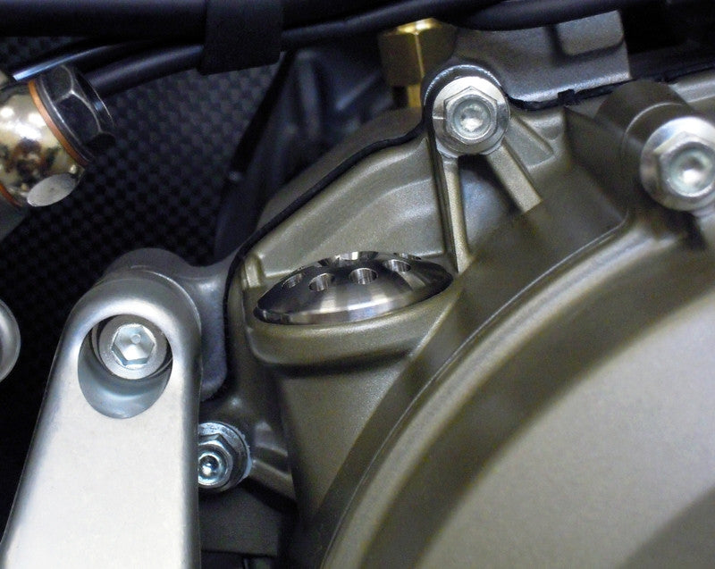 Motocorse billet Aluminum or Titanium Oil Fill plug for Ducati, Honda, Kawasaki, Triumph, and Yamaha - M20x2.5