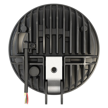 Motodemic 7 Inch Adaptive LED Pedestal Mount Headlight