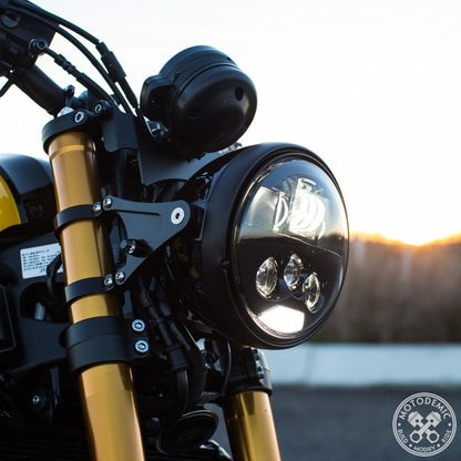 Motodemic LED and Round Halogen Headlight Conversion Kit for the Yamaha XSR900