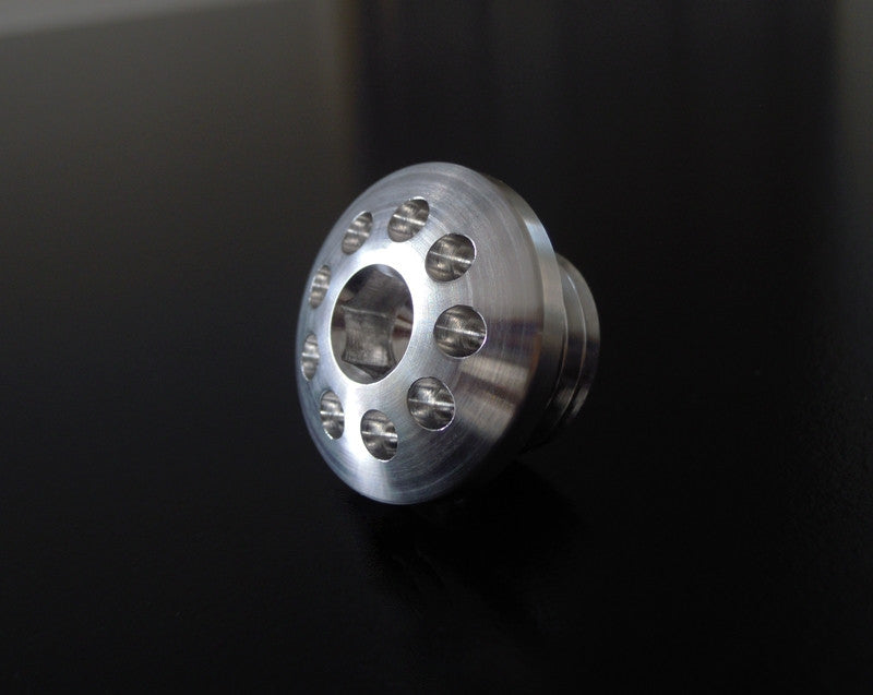 Motocorse billet Aluminum or Titanium Oil Fill plug for Ducati, Honda, Kawasaki, Triumph, and Yamaha - M20x2.5