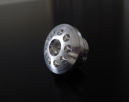 Motocorse billet Aluminum or Titanium Oil Fill plug for Ducati, Honda, Kawasaki, Triumph, and Yamaha - M20x2.5