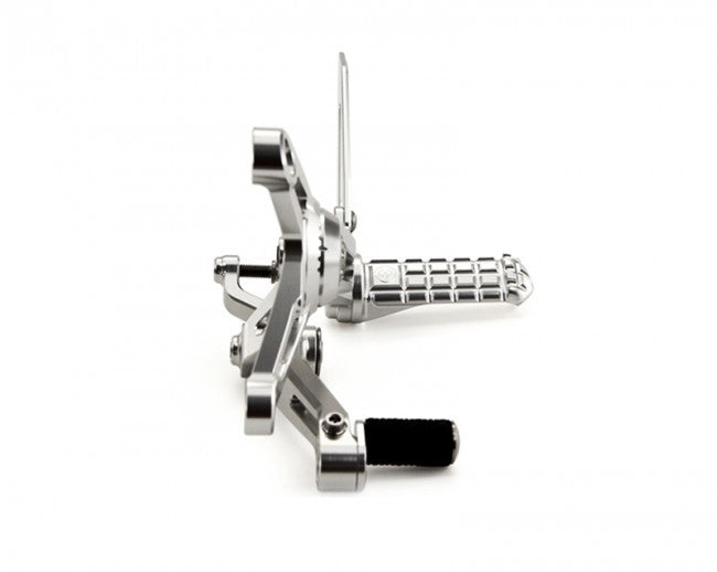 Motocorse Billet Rearsets with Titanium for MV F3  Brutale 675/800  and Dragster 800