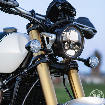 Motodemic LED Headlight Conversion Kit for Triumph Scrambler 1200 XC / XE