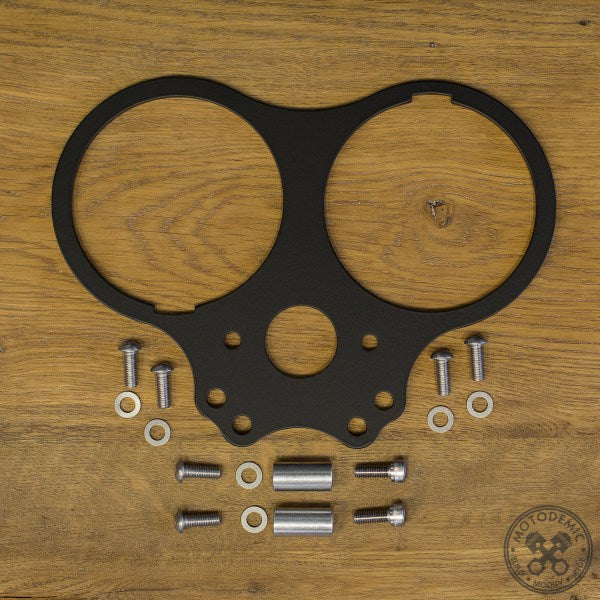 Motodemic Triumph Flat Gauge Cluster Bracket