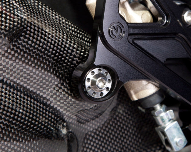 Motocorse Titanium Muffler Mount Bolt Kit for MV Agusta 3 cylinder Models