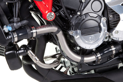 Motocorse Titanium and Silicon Lower Hose Kit for MV Agusta Brutale 800 (2016+), Dragster RR/RC (EURO4)