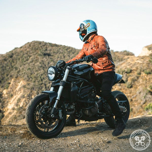 Motodemic Special Edition LED and Round Halogen Headlight Conversion Kit for the Ducati Monster 1200 and 821