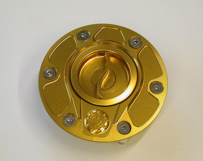 Motocorse Billet Aluminum Gas Cap for MV 3 cylinder Models