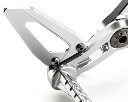 Motocorse Billet Rearsets with Titanium for MV F3  Brutale 675/800  and Dragster 800