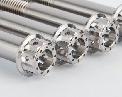 Motocorse Titanium Front Caliper Bolt Kit For MV Agusta Models