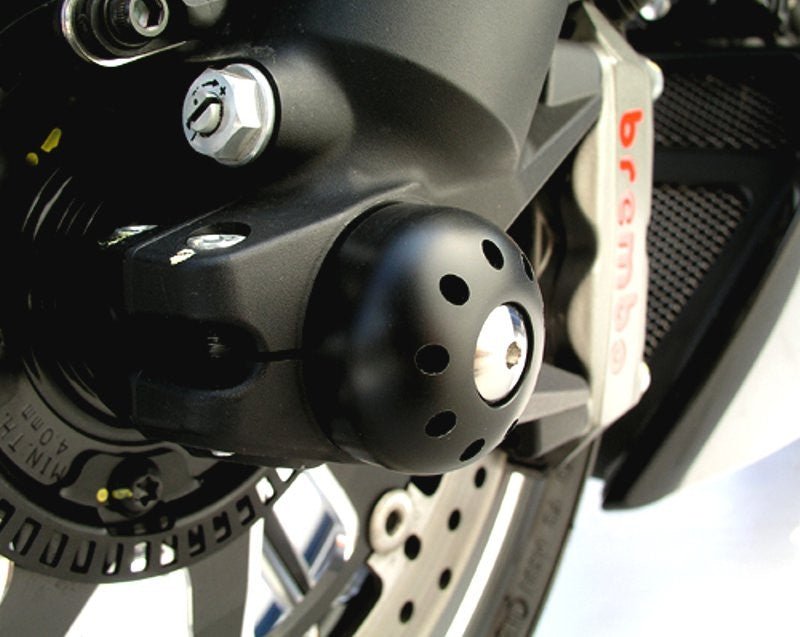 Motocorse Titanium and Delrin Front axle Slider for Ducati Panigale and Diavel