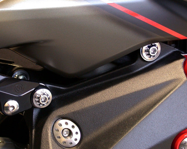 Motocorse Titanium Subframe Bolt Kit for 2016+ MV Agusta Brutale 800 / RR / RC & 2018+ Dragster 800 RR