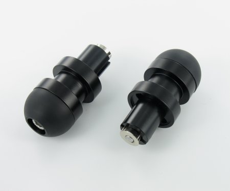 RhinoMoto Bar Ends For Bar End Mirrors - .675" to .725" (17.1mm to 18.4mm) - Universal