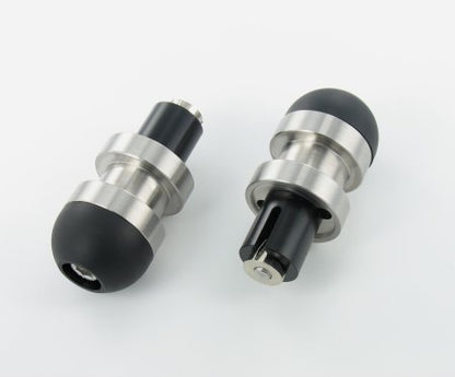 RhinoMoto Bar Ends For Bar End Mirrors - .525" to .575" (13.5mm to 14.6mm) - Universal