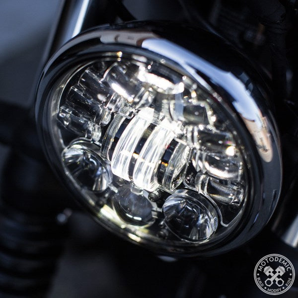 Motodemic LED Headlight Conversion Kit for the Triumph Bobber