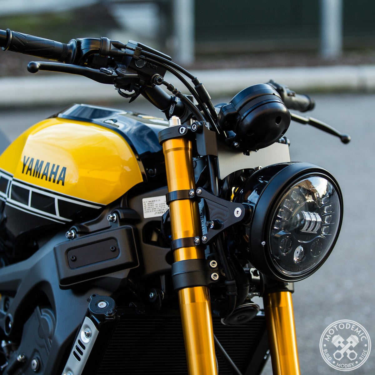 Motodemic LED Headlight Conversion Kit for the Yamaha XSR700