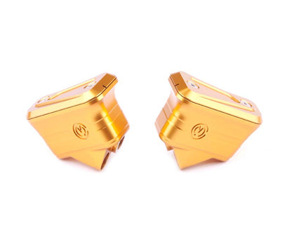 Motocorse Billet Aluminum Reservoirs For Brembo RCS Corsa Corta Master Cylinders Brake and Clutch