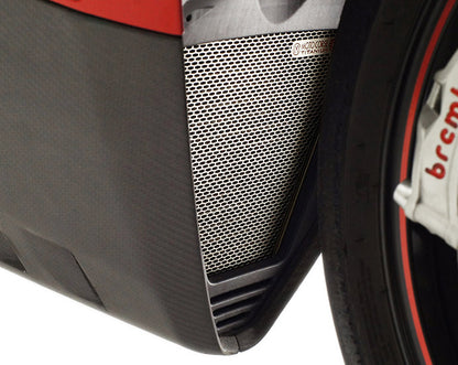 Motocorse Titanium Radiator and Oil Cooler Guards for the Ducati Panigale / Streetfighter V4 / S / R / Speciale (18-24)