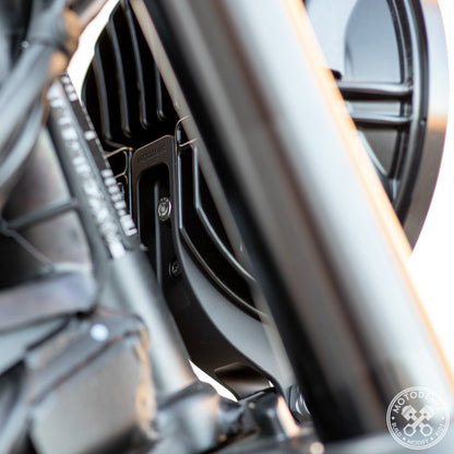 Motodemic Adaptive LED Headlight Upgrade for the Triumph Trident 660