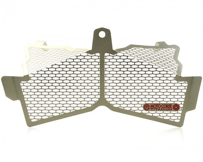 Motocorse Titanium Water Radiator Guard for Ducati Diavel