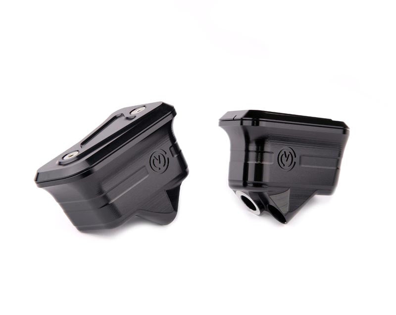 Motocorse Billet Aluminum Reservoirs For Brembo RCS Corsa Corta Master Cylinders Brake and Clutch