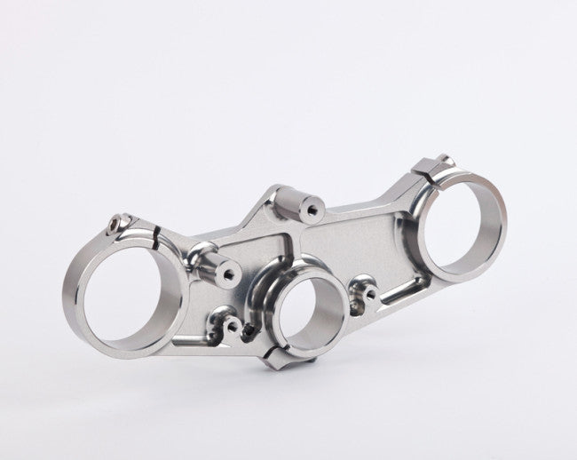 Motocorse Custom Ohlins R&T Forks with SBK Lowers and Billet Triple Clamps and Clip-ons for MV Agusta Superveloce 800