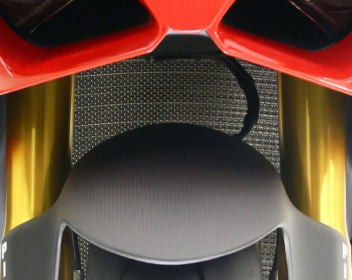 Motocorse Titanium Radiator and Oil Cooler Guards for the Ducati Panigale / Streetfighter V4 / S / R / Speciale (18-24)