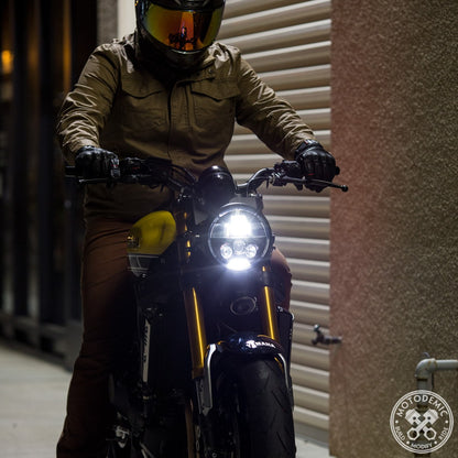 Motodemic LED Headlight Conversion Kit for the Yamaha SCR950