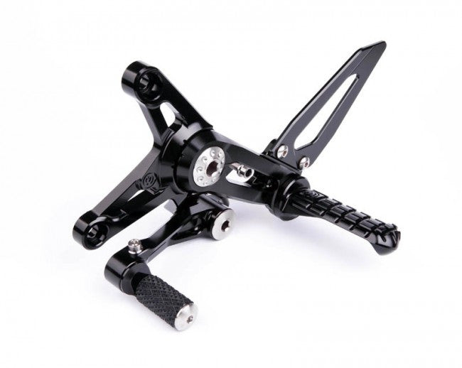 Motocorse Billet Rearsets with Titanium for MV F3  Brutale 675/800  and Dragster 800