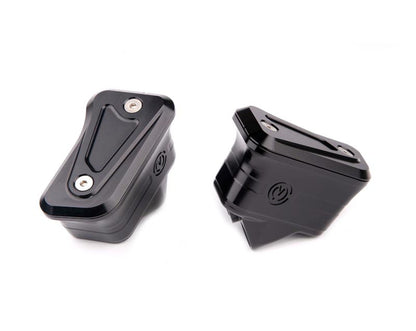Motocorse Billet Aluminum Reservoirs For Brembo RCS Corsa Corta Master Cylinders Brake and Clutch