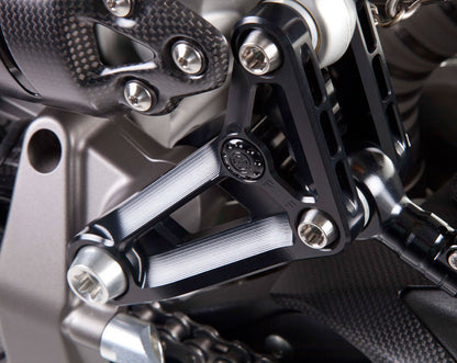 Motocorse Billet Aluminium Rear Suspension Link Plates Kit for the Ducati 1299/1199/959/899 and V2