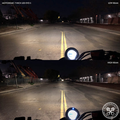 Motodemic LED Headlight Conversion Kit for the Triumph Speed Twin