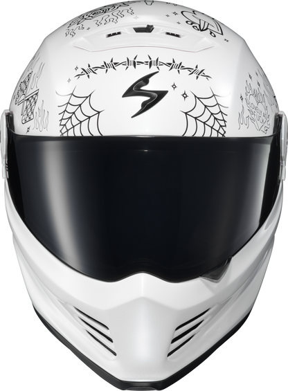 Covert Fx Full Face Helmet The Litas 2 White 2x