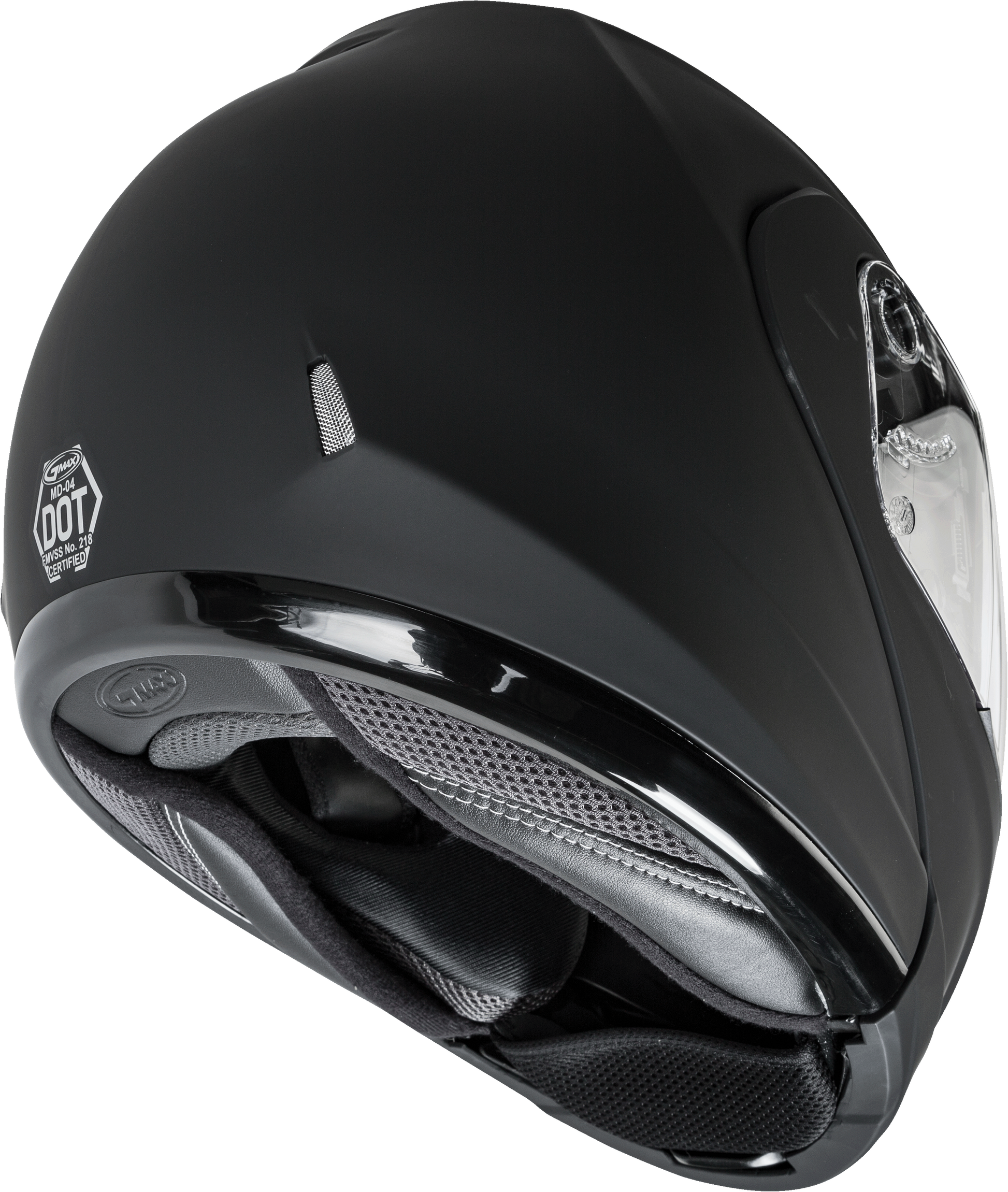 Md 04 Modular Helmet Matte Black Xs