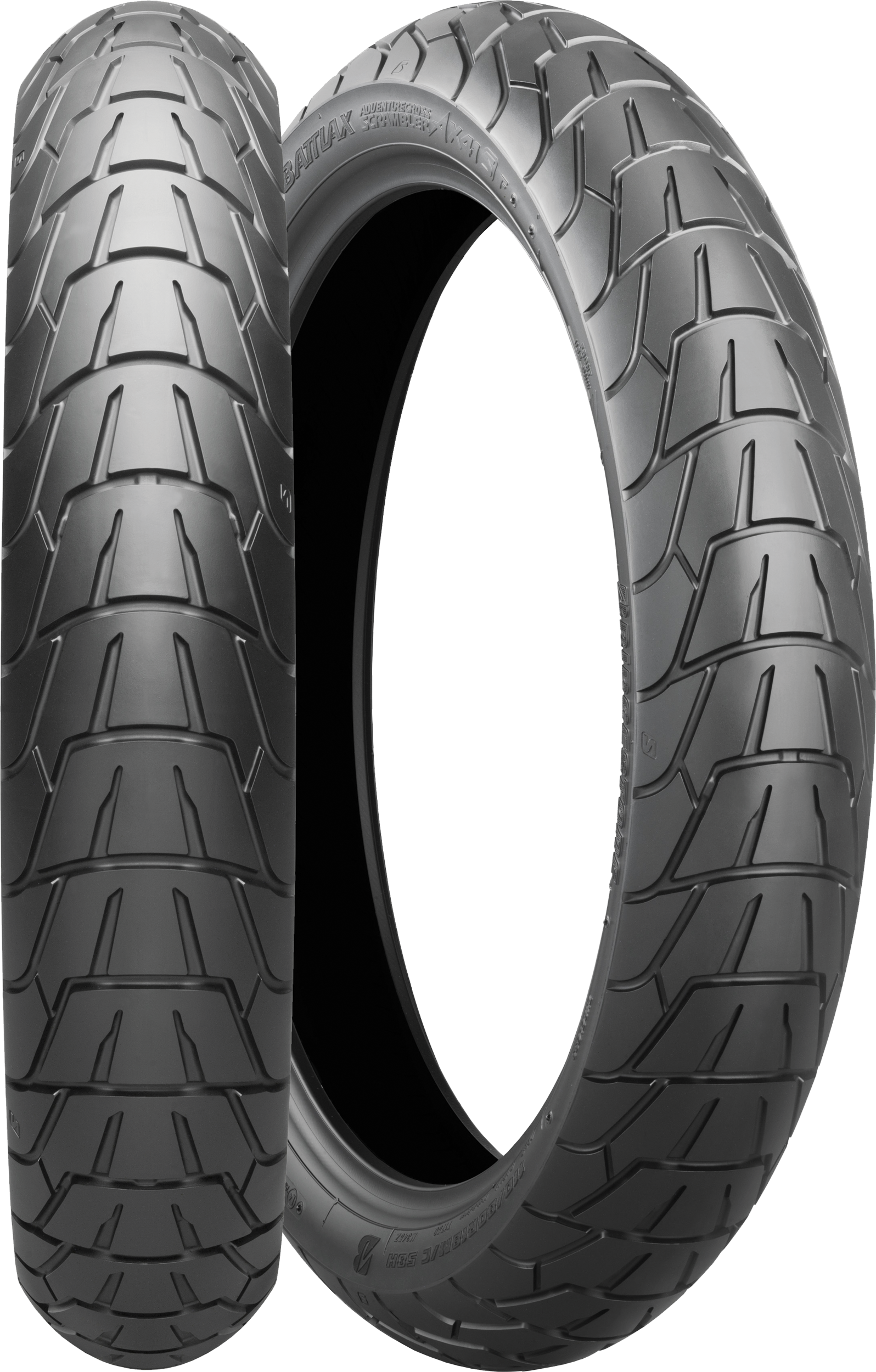 Tire Battlax Advcross Ax41s Fr 120/70r17 58h Radial Tl