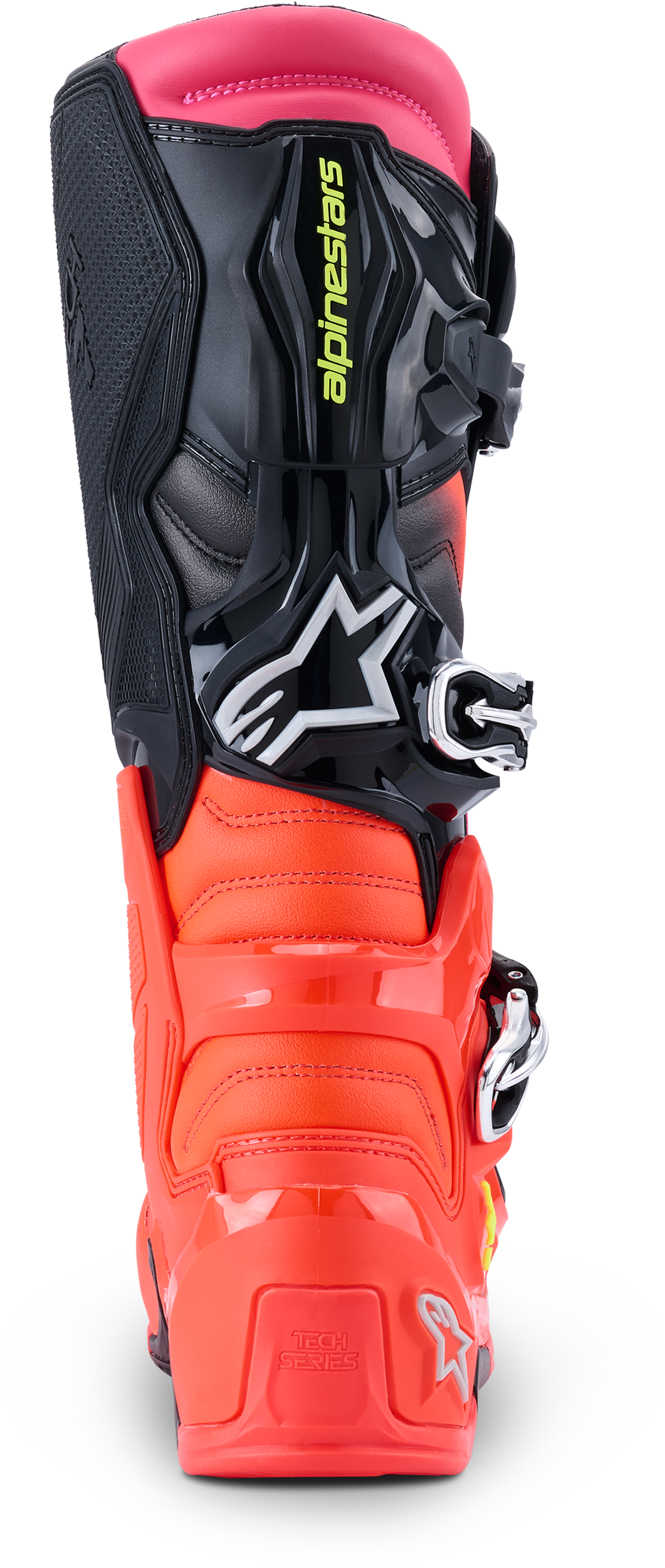 Tech 7 Black/Red Fluo/Pink Fluo 8