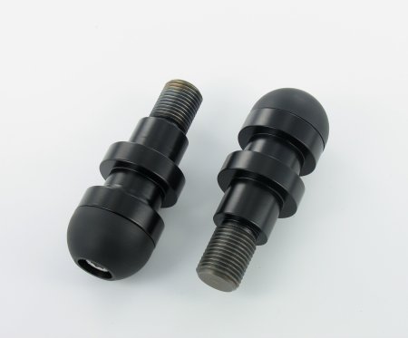 RhinoMoto Bar Ends For Bar End Mirrors for Yamaha MT / FZ/ FZR / XSR Models