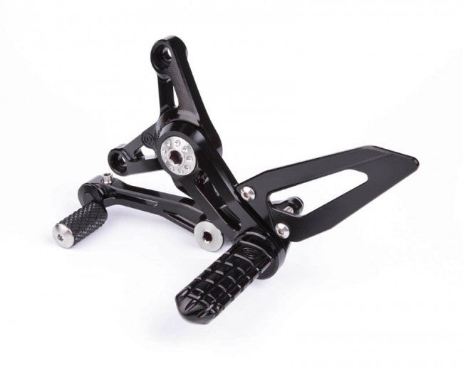 Motocorse Billet Rearsets with Titanium for MV F3  Brutale 675/800  and Dragster 800