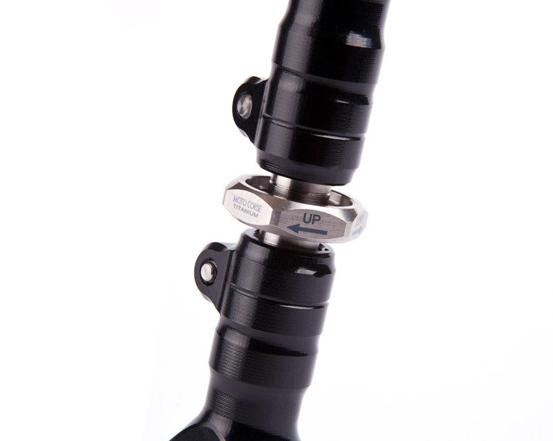 Motocorse Aluminum Rear Suspension Link Rod with Titanium Adjusting Screw for the Ducati Panigale 1299 / 1199 / 959 / 899 / V2