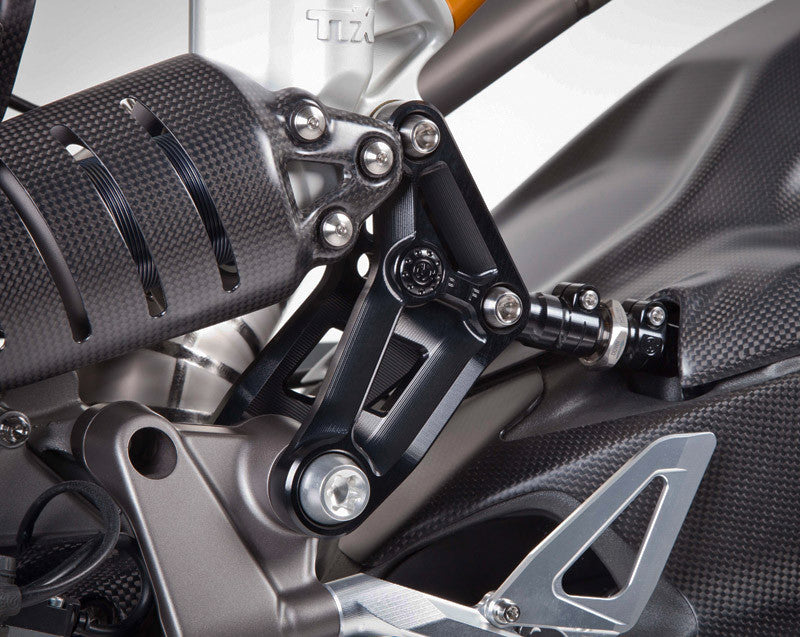 Motocorse Billet Aluminium Rear Suspension Link Plates Kit for the Ducati 1299/1199/959/899 and V2