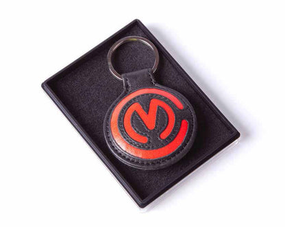 MOTOCORSE Official Leather Key Chain (Fob/Ring)